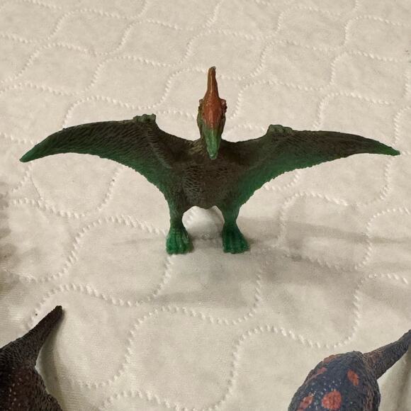 Toy Dinosaur 15 Figures Plastic Miniatures Stegosaurus Stocking Stuffers Dinos - Picture 4 of 16